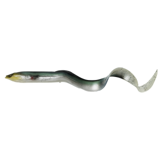 Savage Gear nástraha LB Real Eel 20cm 27g - Green Silver